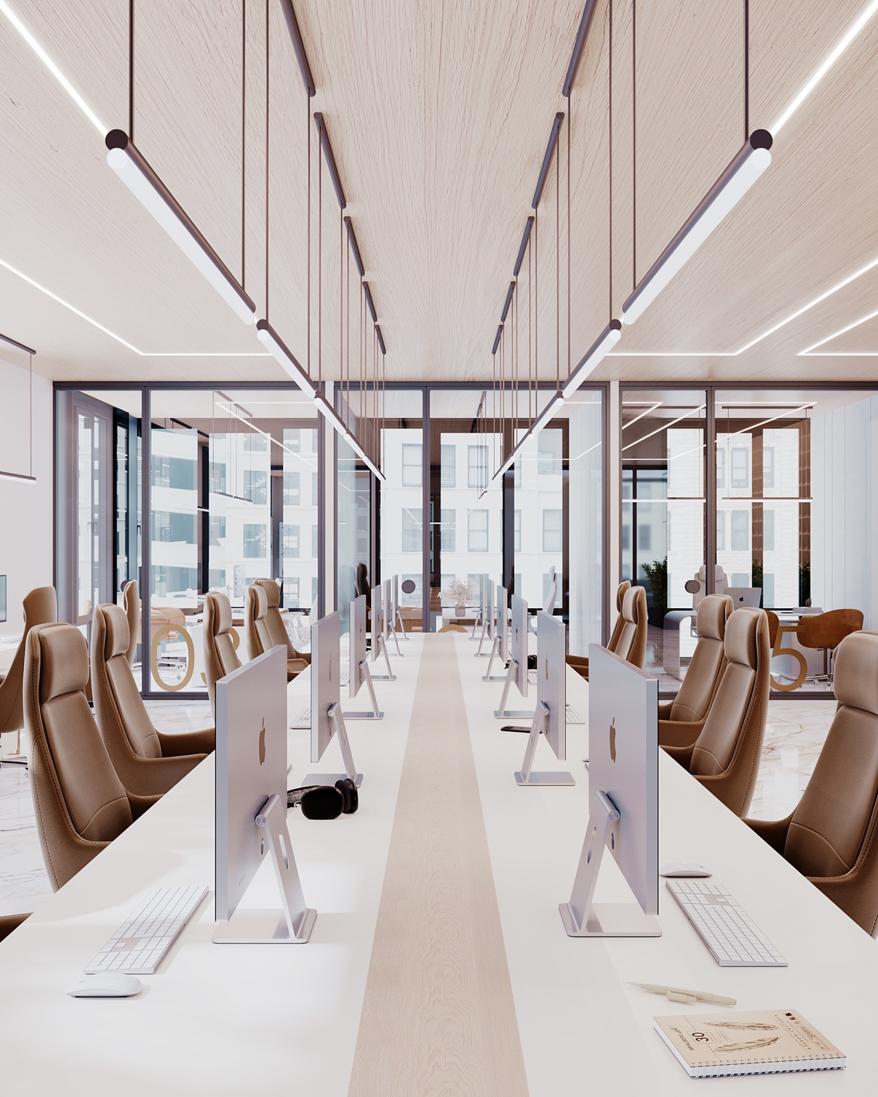 Office, USA — интерьер, ракурс 3