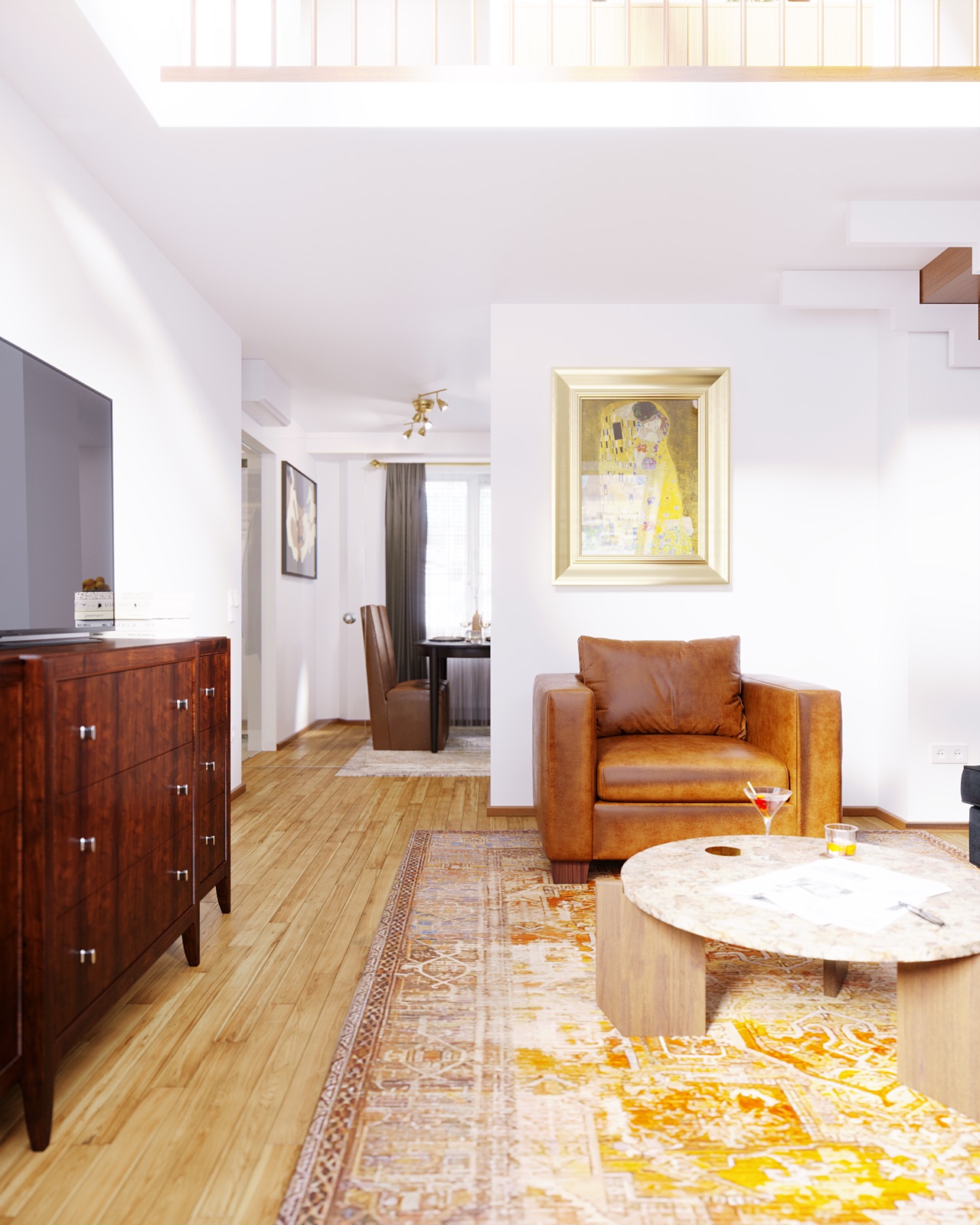 Penthouse, Wien — интерьер, ракурс 1