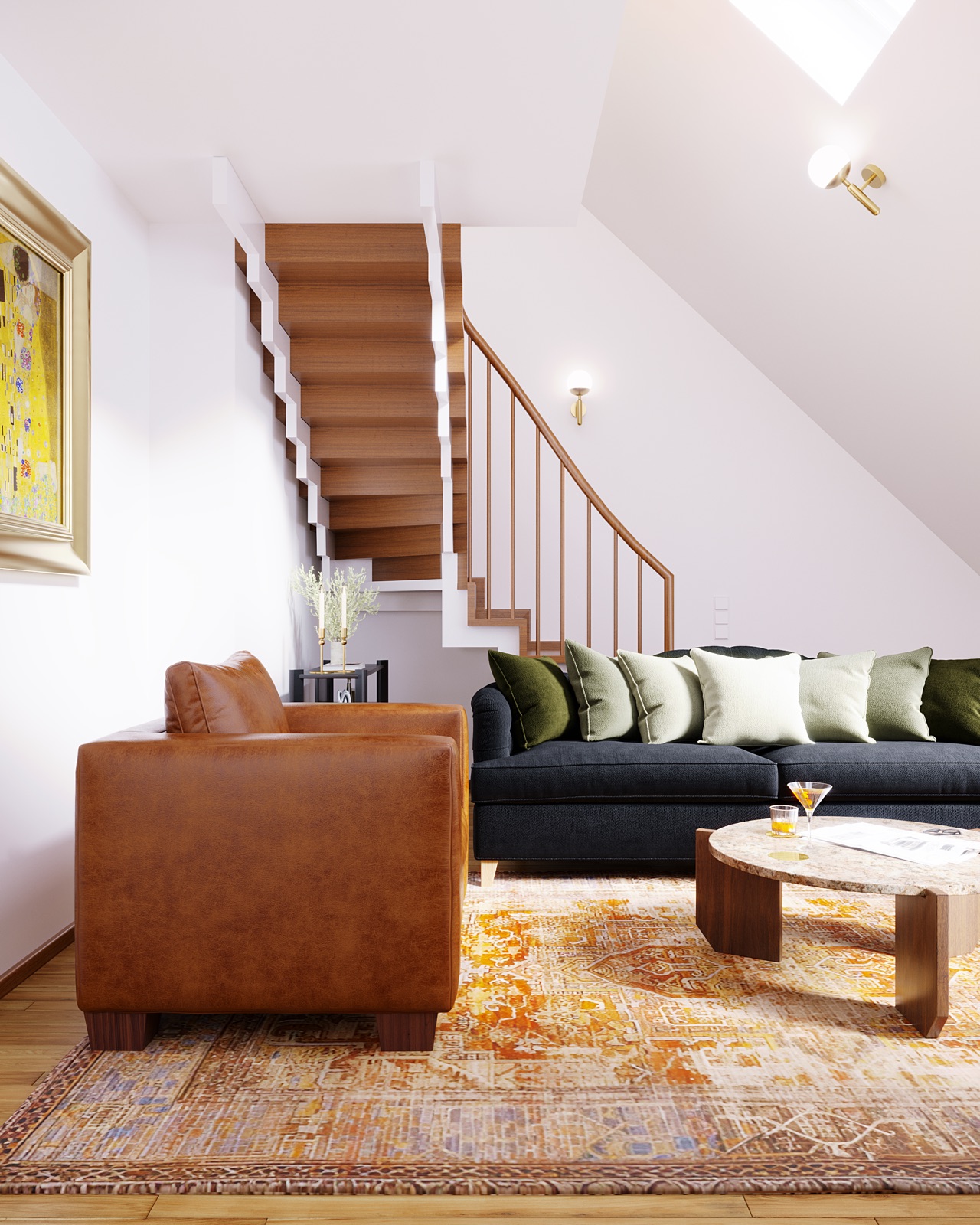 Penthouse, Wien — интерьер, ракурс 5